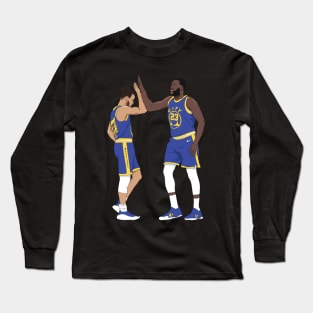 Steph Curry and Draymond Green Long Sleeve T-Shirt